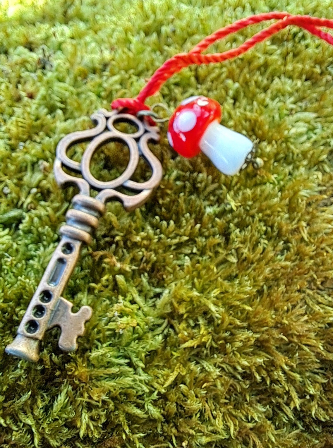Magic Faerie Fairy Mushroom Key