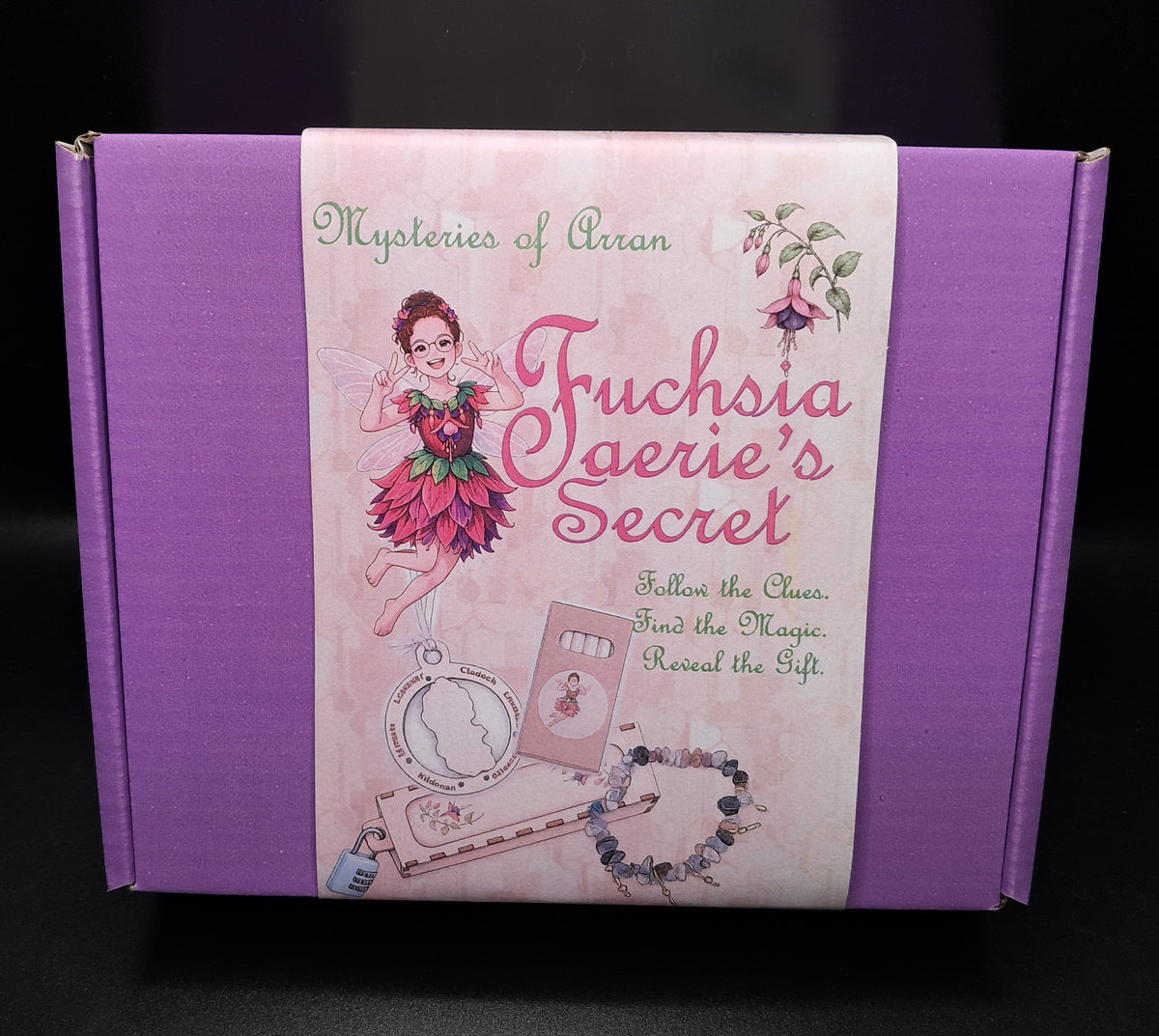 Fuchsia Faerie's Secret - Arran Mystery - Puzzle