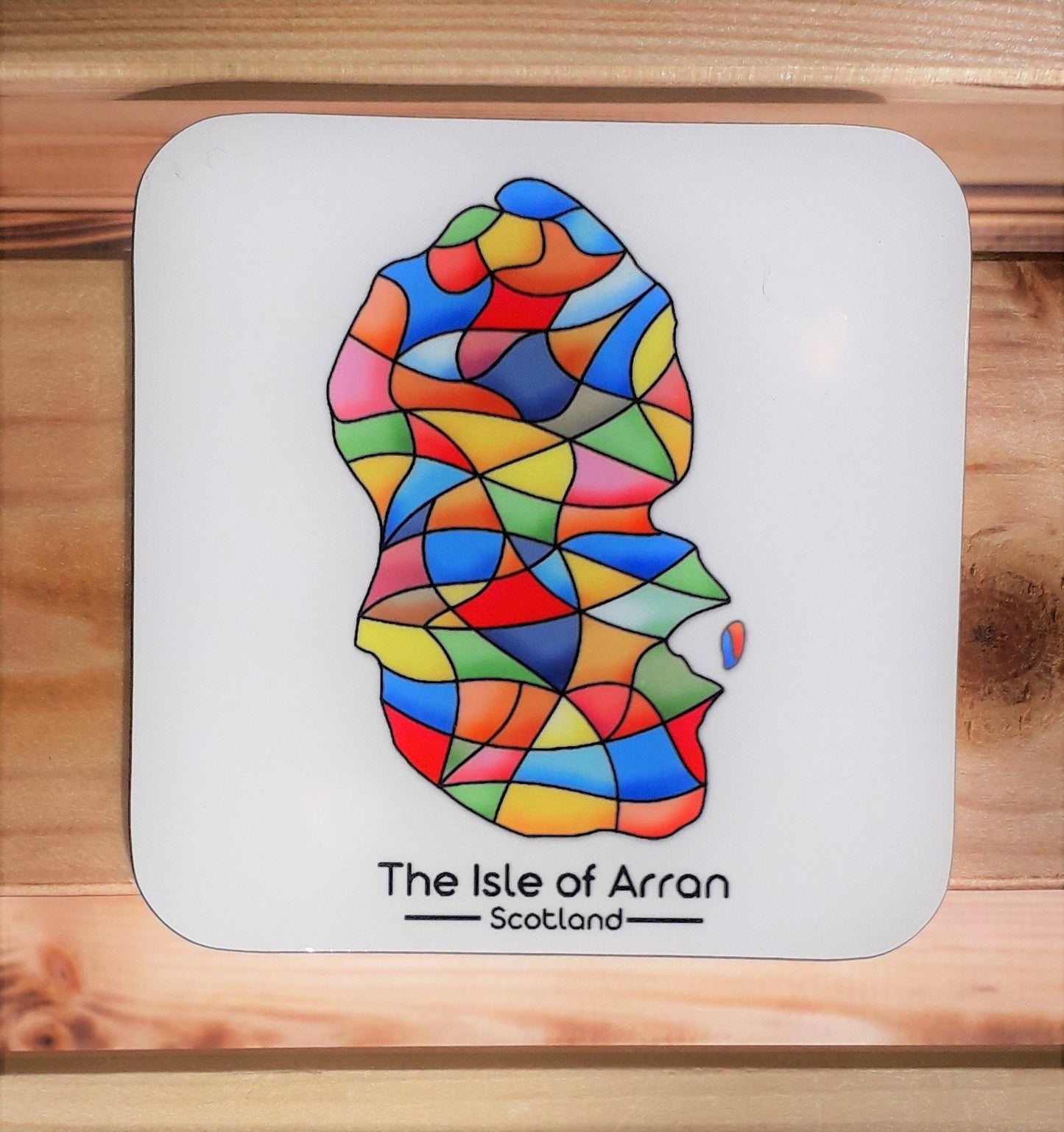 Arran Mosaic Coaster Set of 6 - Arran Animals