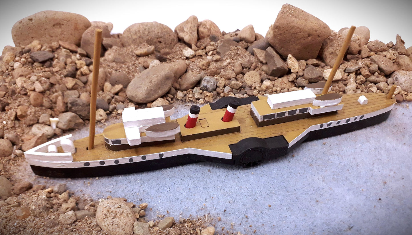 Paddle Steamer PS Haymarket MDF kit Firth of Clyde Arran Islands