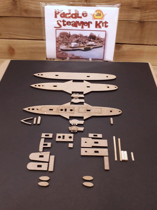 Paddle Steamer PS Haymarket MDF kit Firth of Clyde Arran Islands