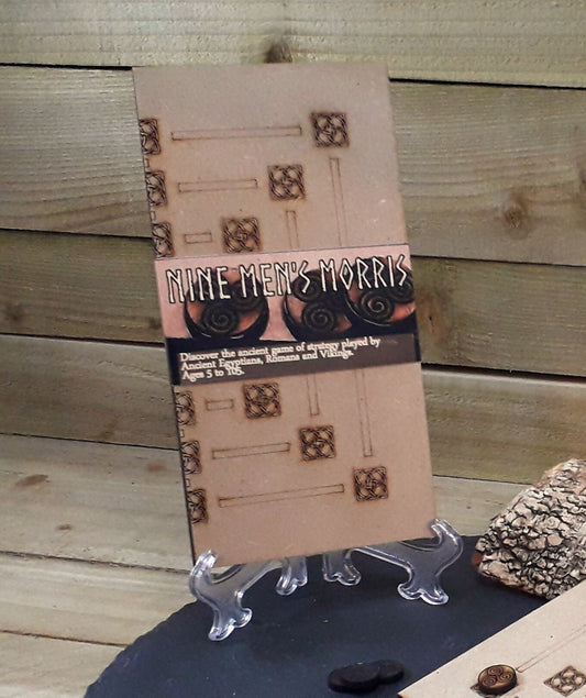 Nine Men's Morris Made on Arran Travel Game