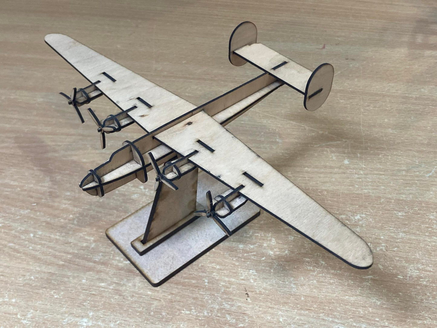 Liberator Air Recognition Model Kit WWII Arran Crash Consolidated LB-30A Liberator