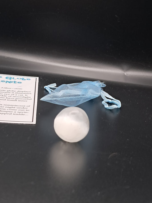 Faerie Globe Selenite