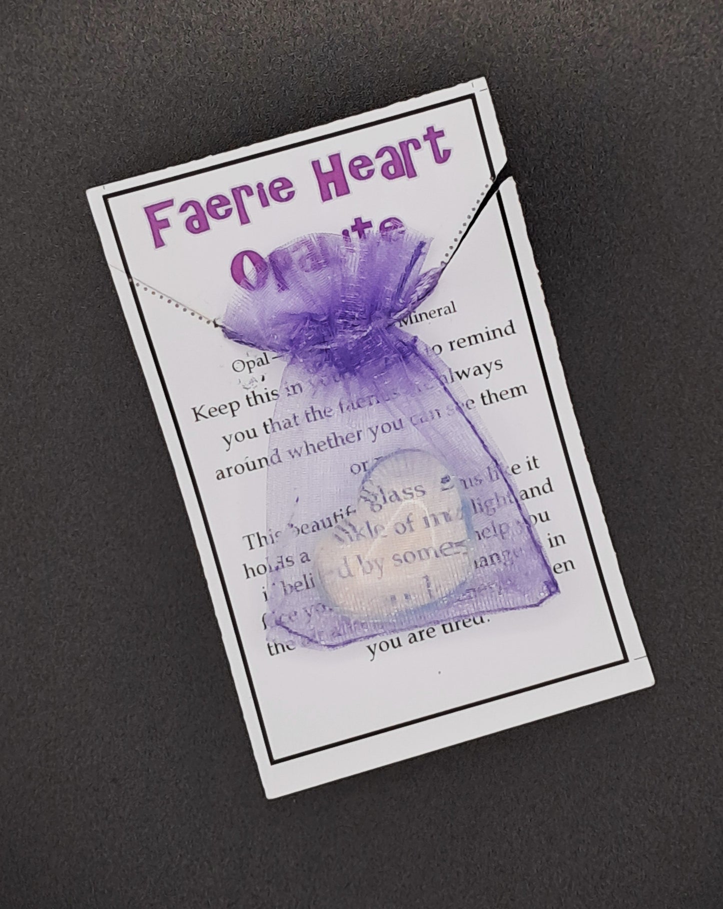 Faerie Heart Oplalite