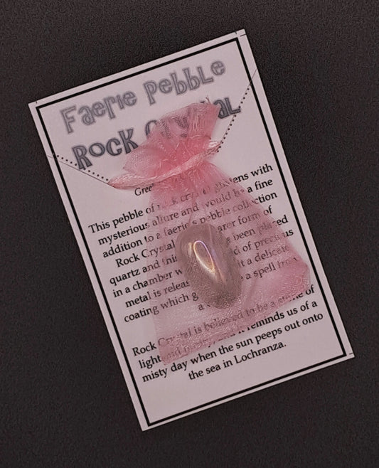 Faerie Pebble Rock Crystal
