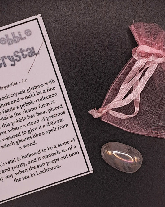 Faerie Pebble Rock Crystal