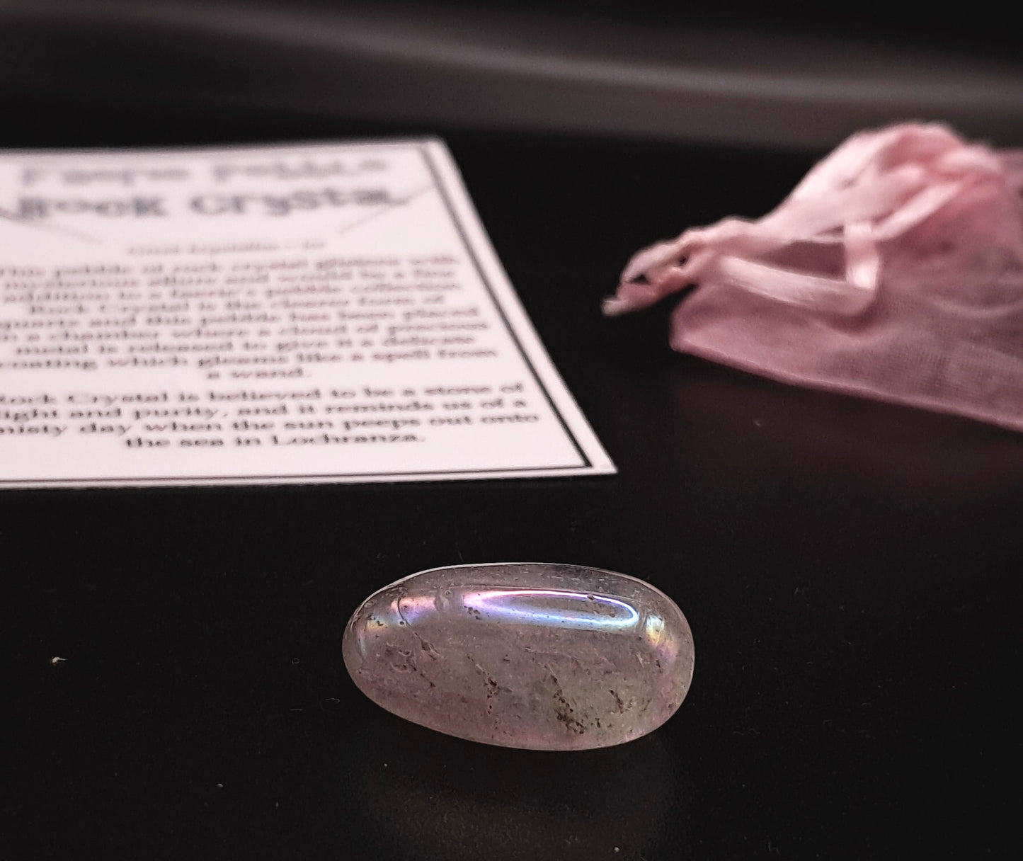 Faerie Pebble Rock Crystal