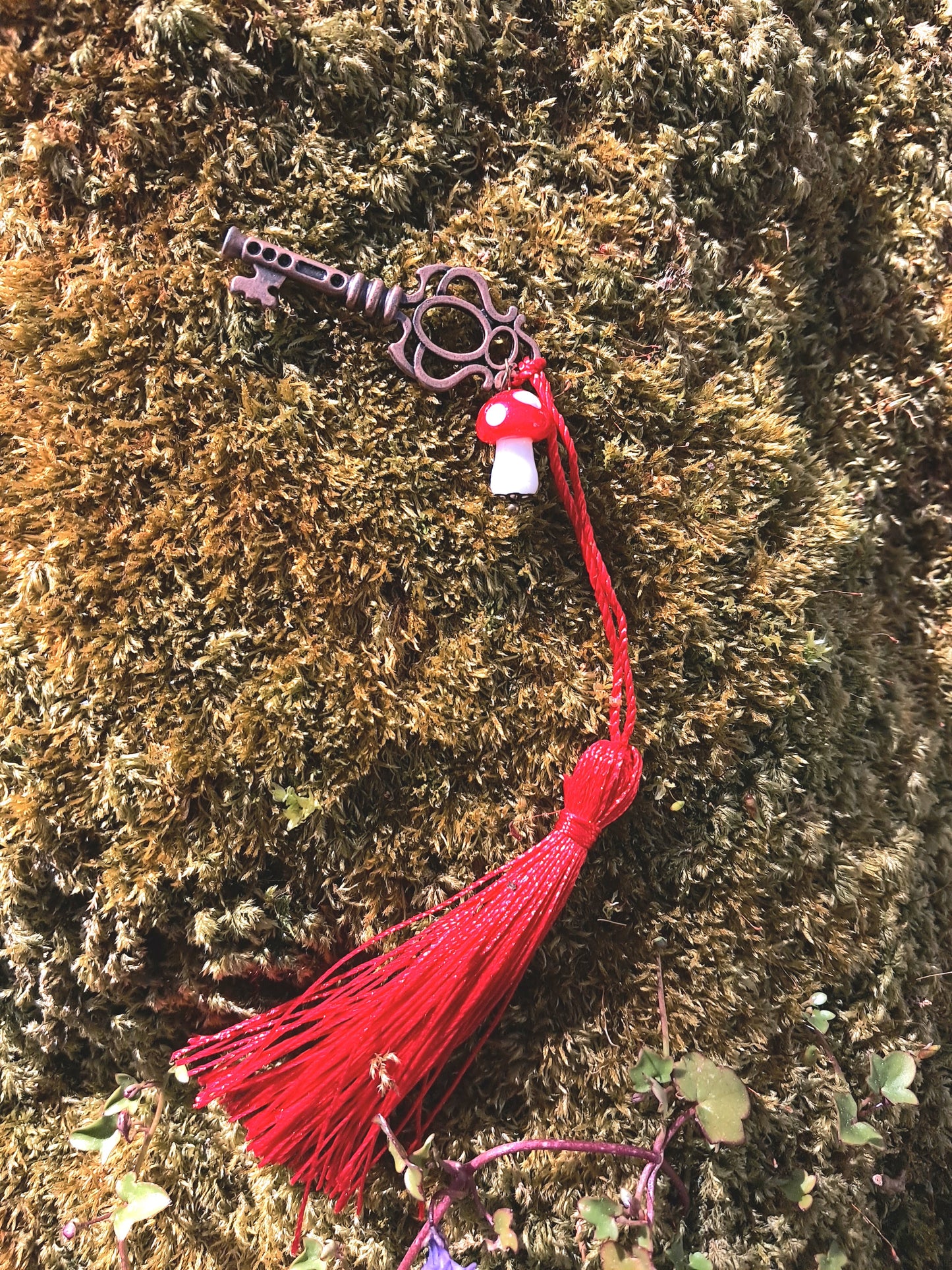 Magic Faerie Fairy Mushroom Key