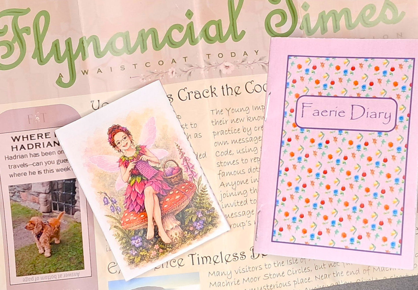 Fuchsia Faerie's Secret - Arran Mystery - Puzzle