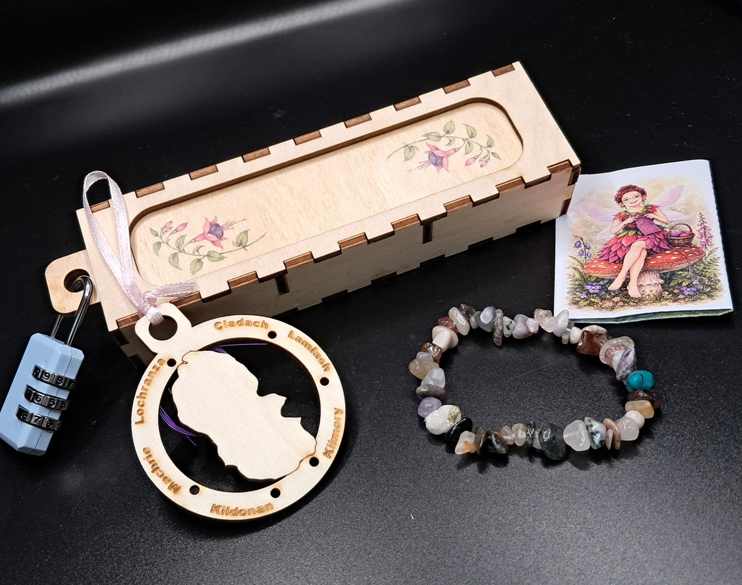 Fuchsia Faerie's Secret - Arran Mystery - Puzzle