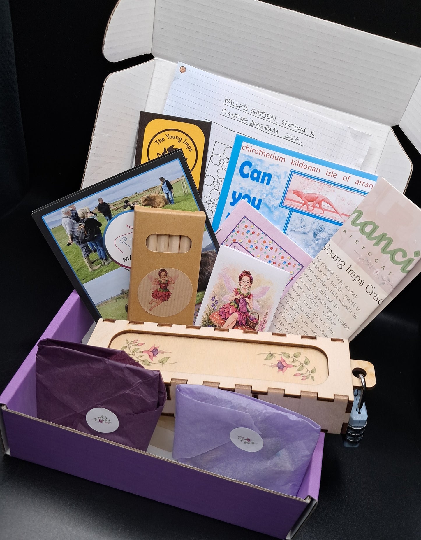 Fuchsia Faerie's Secret - Arran Mystery - Puzzle