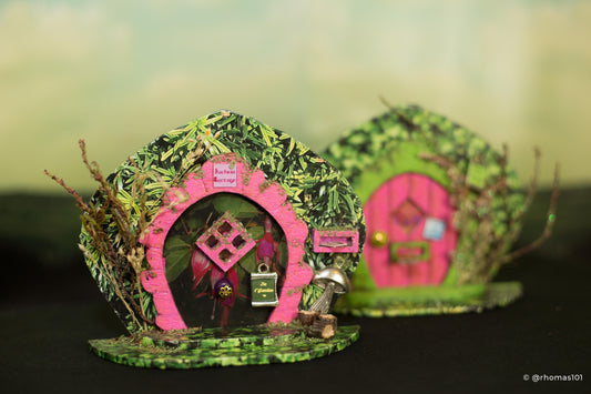 Craft Kit Fuchsia Cottage Yorkshire Faeries Fairy Door