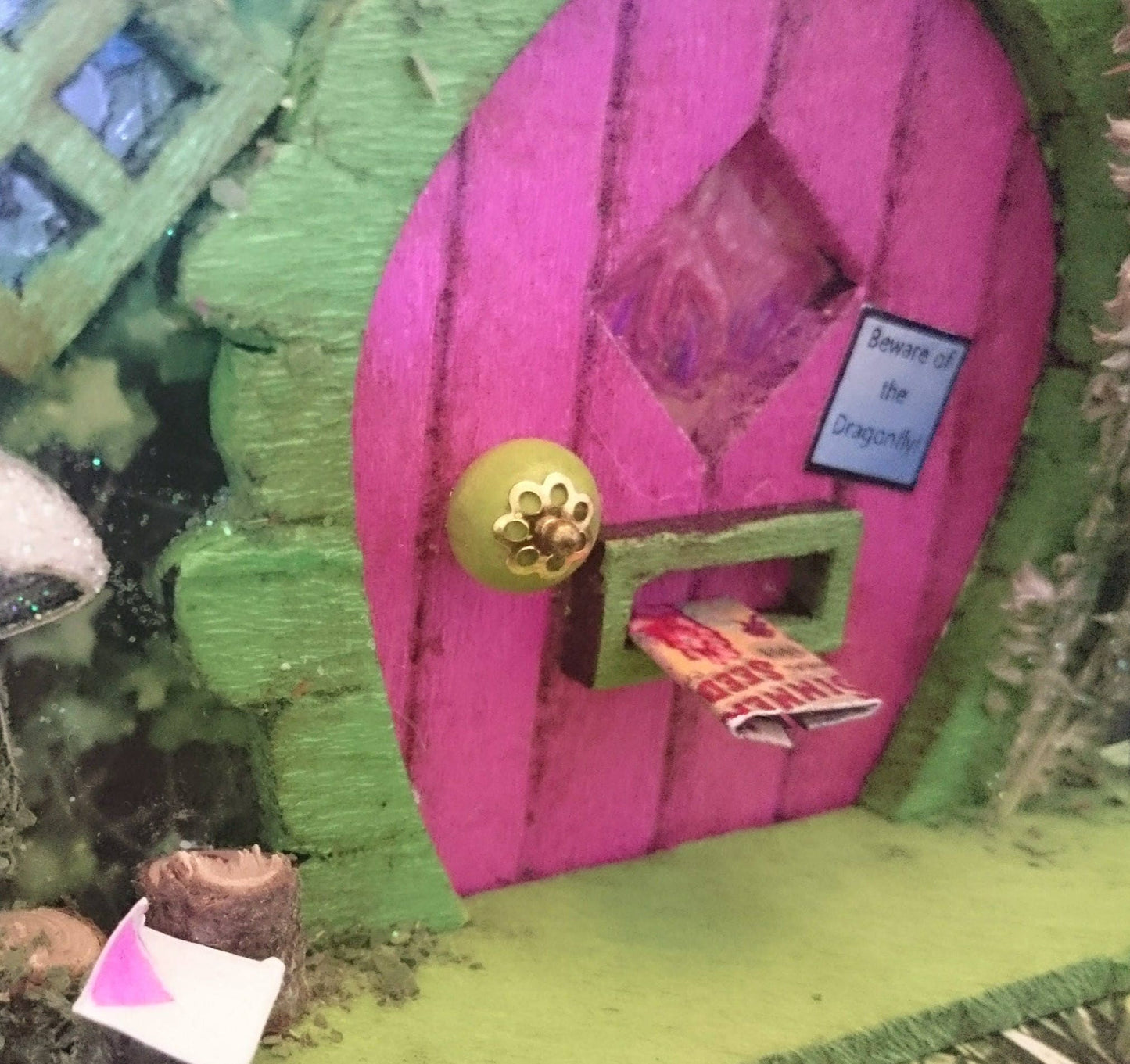 Craft Kit Fuchsia Cottage Yorkshire Faeries Fairy Door
