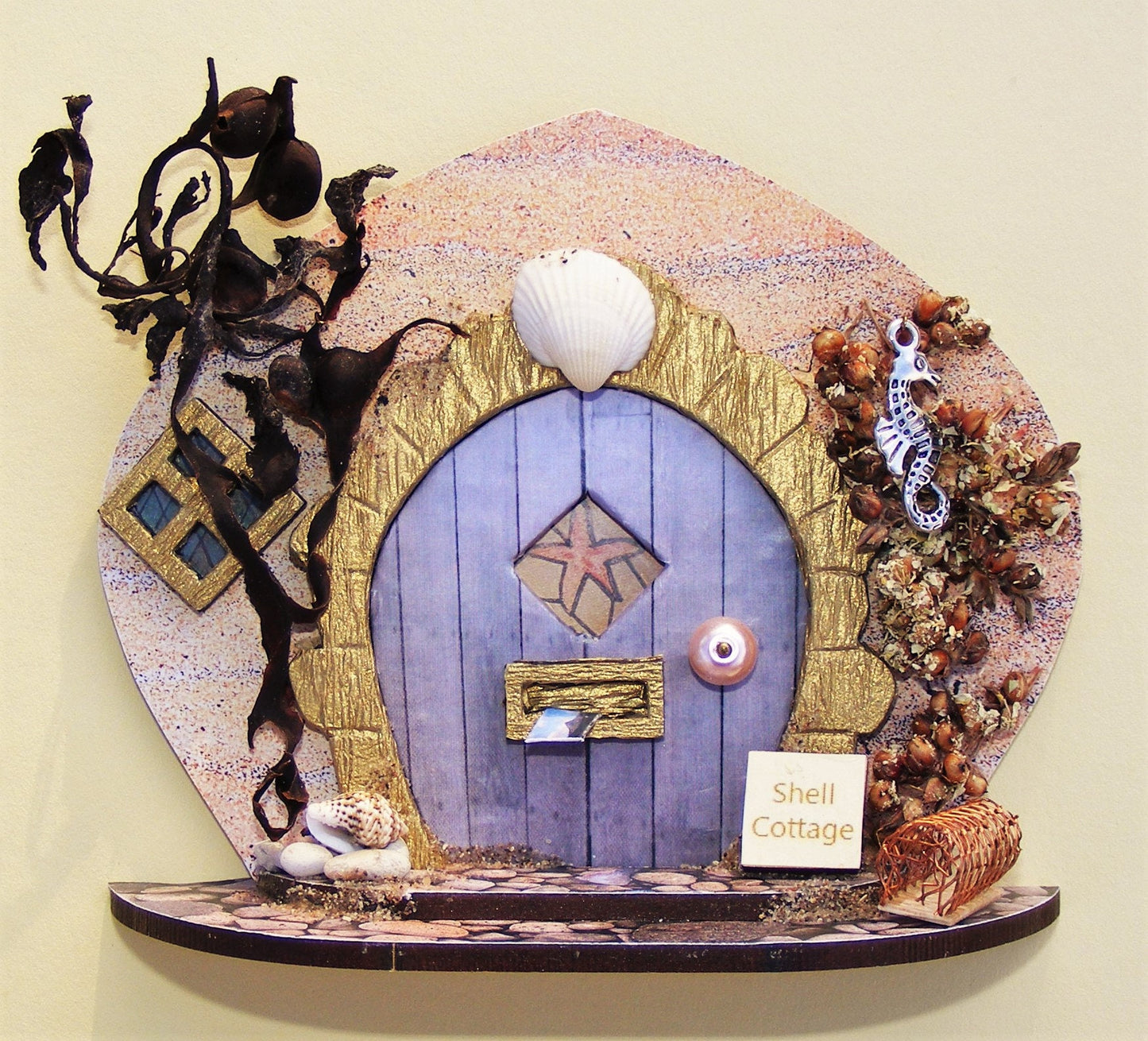 Shell Cottage Faerie Door Craft Kit