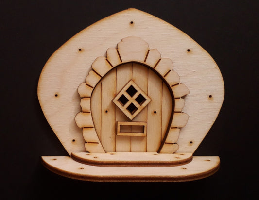 Faerie Door Fairy Door Blank 3.2 mm Birch Ply