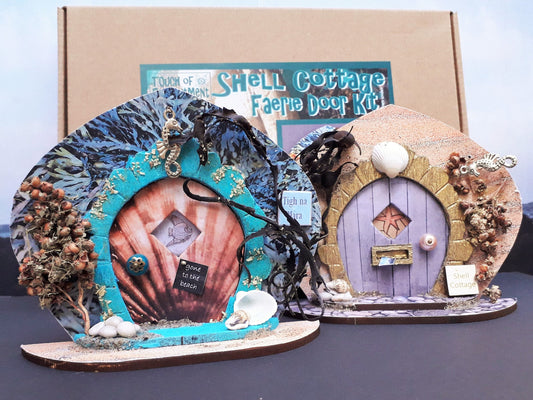 Shell Cottage Faerie Door Craft Kit