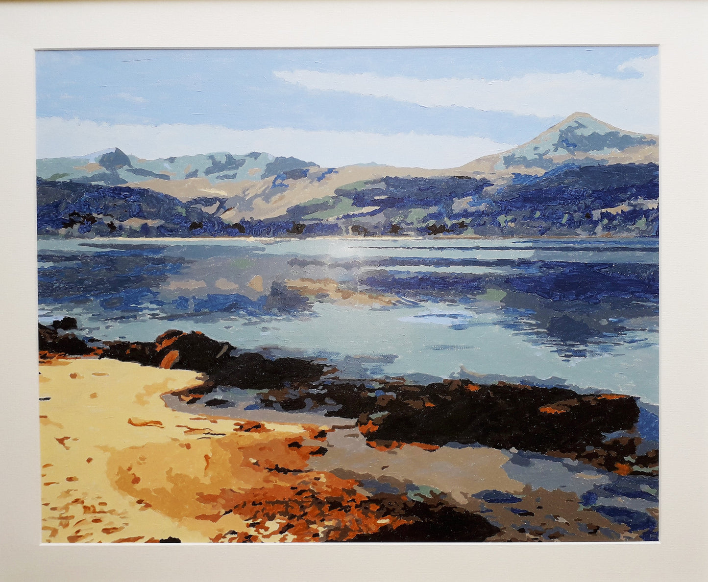 Brodick Bay, Machrie Moor, Glen Rosa Isle of Arran Scotland Paint by Numbers Kit