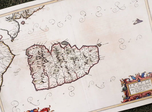 Arania - Historic Map of Arran