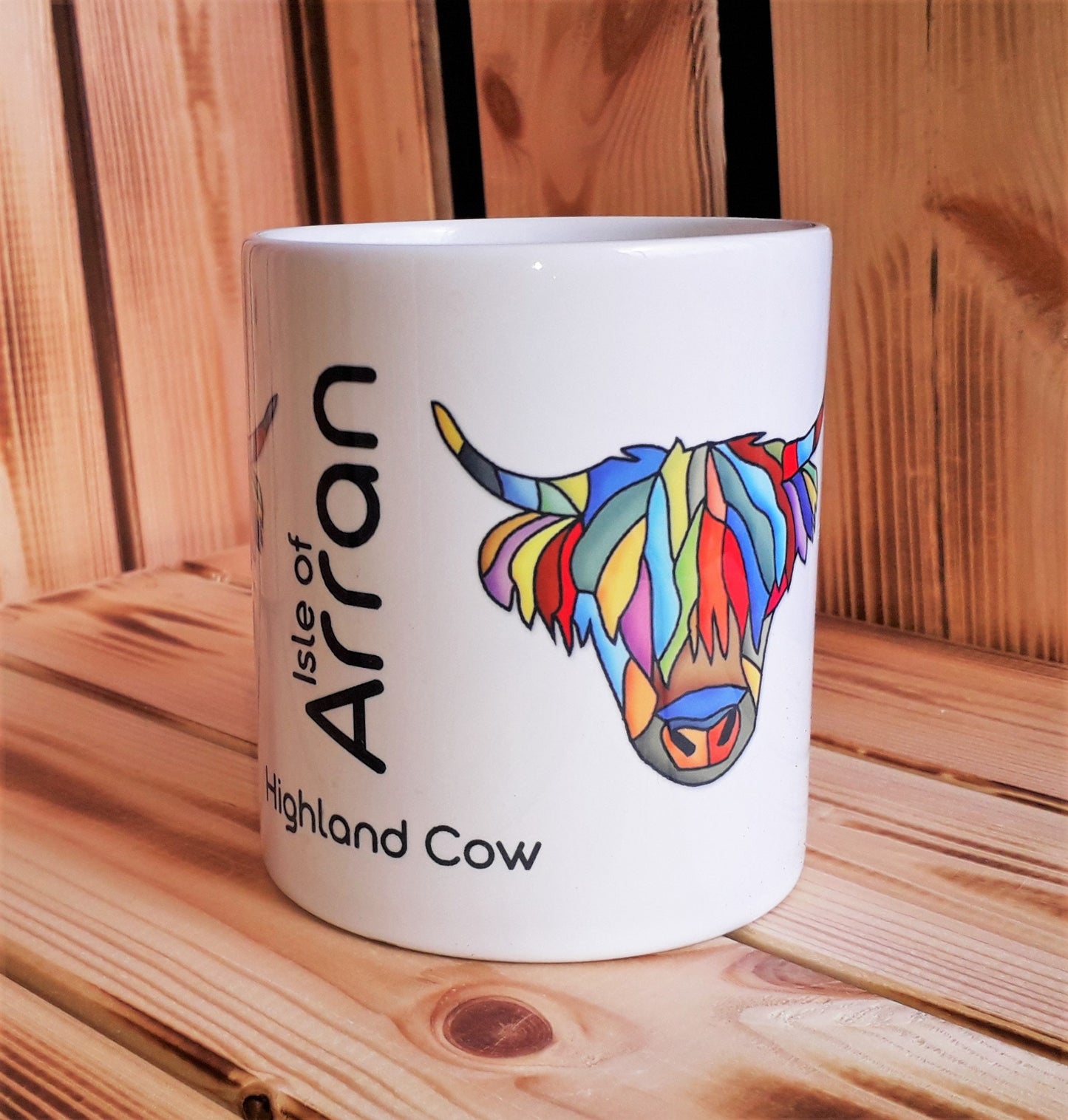 Arran Mosaic Mug - Arran Animals