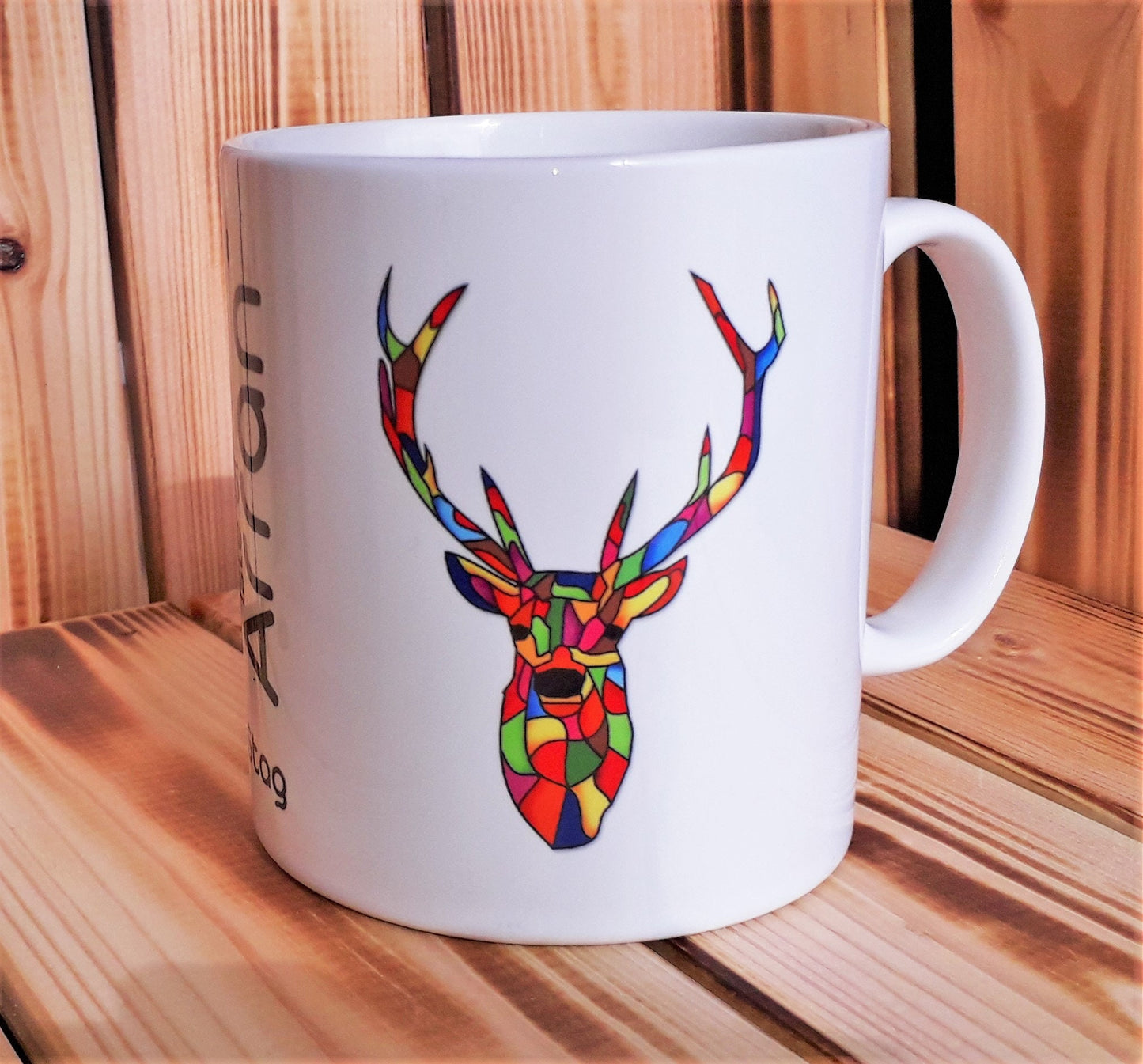 Arran Mosaic Mug - Arran Animals