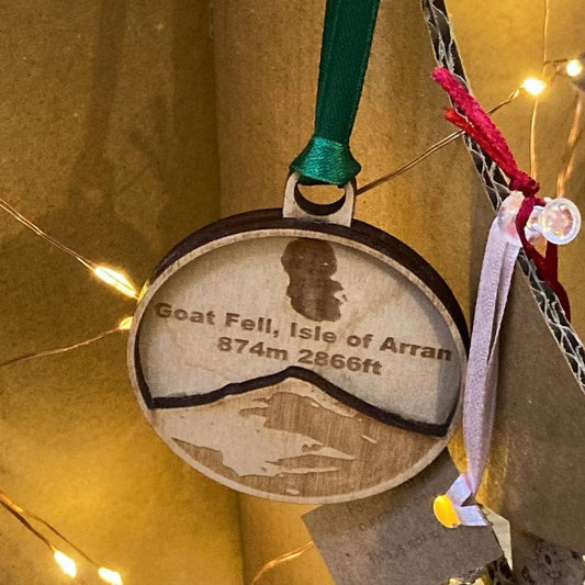 Goatfell Isle of Arran Medal or Hanging Decoration