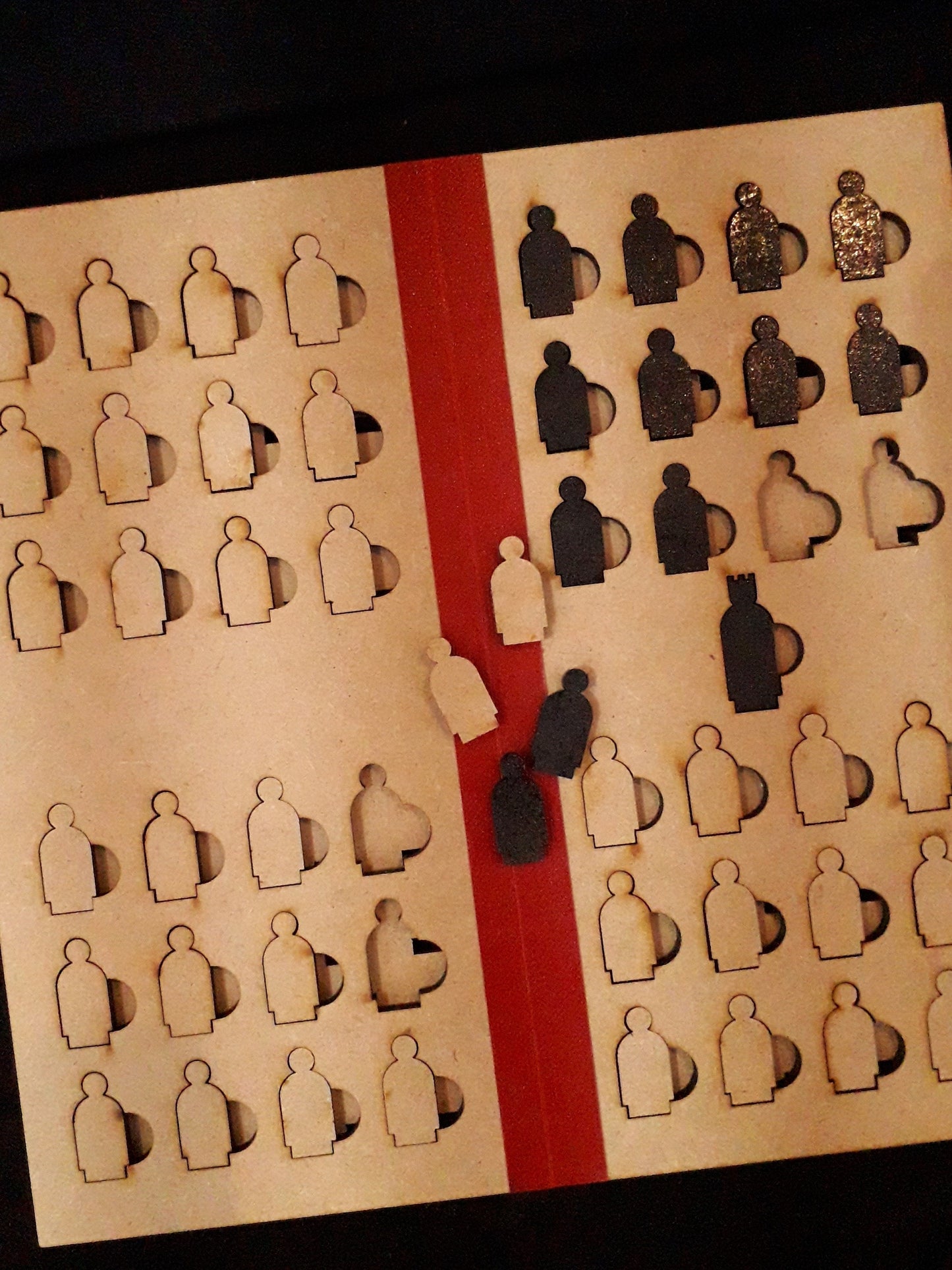 Hnefatafl Viking Chess Made on Arran Travel Game
