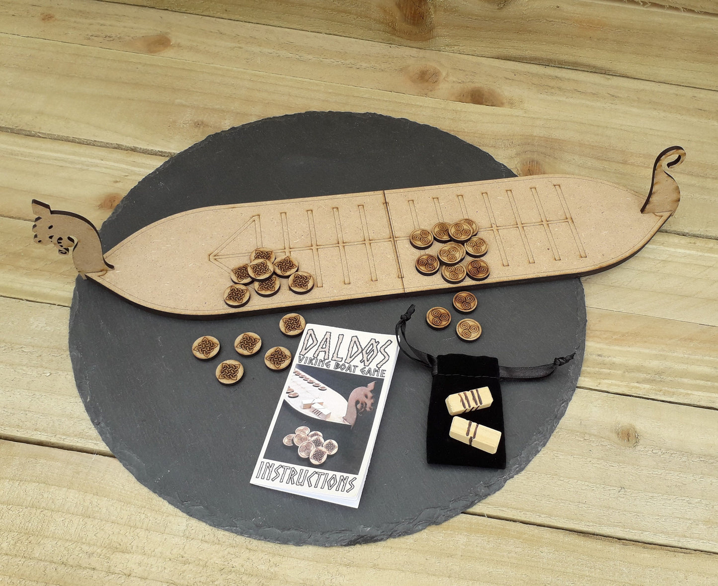 Daldos Viking Boat Race Made on Arran Travel Game