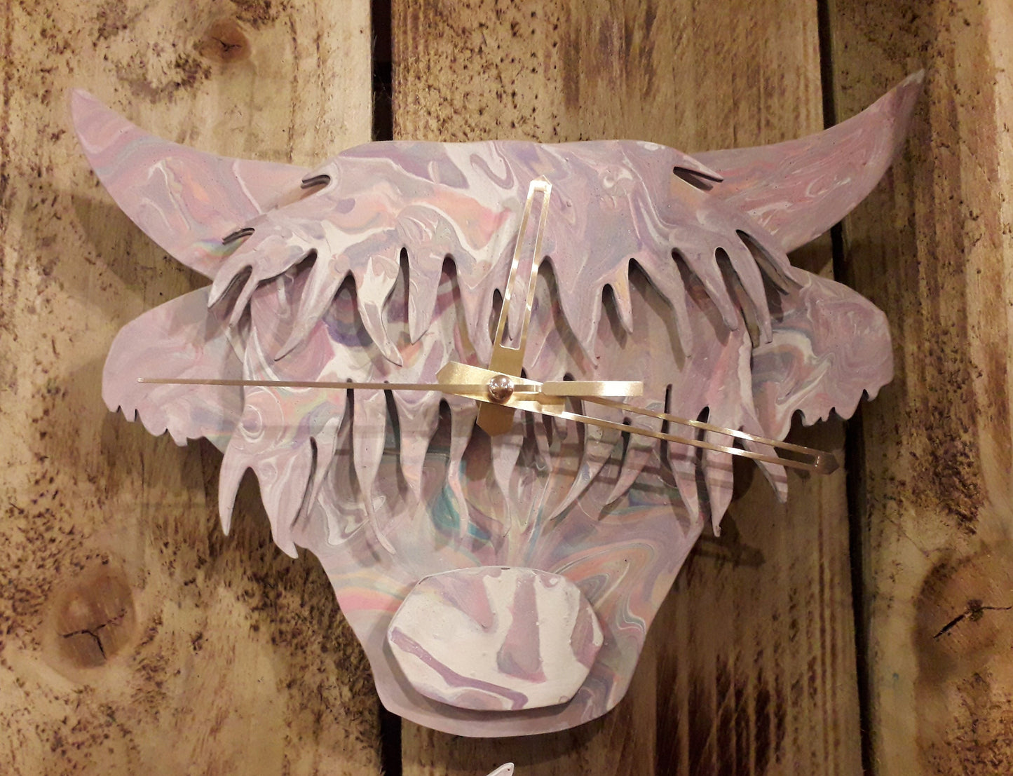 Coo Clock MDF Blank Kit with mechanism from Isle of Arran