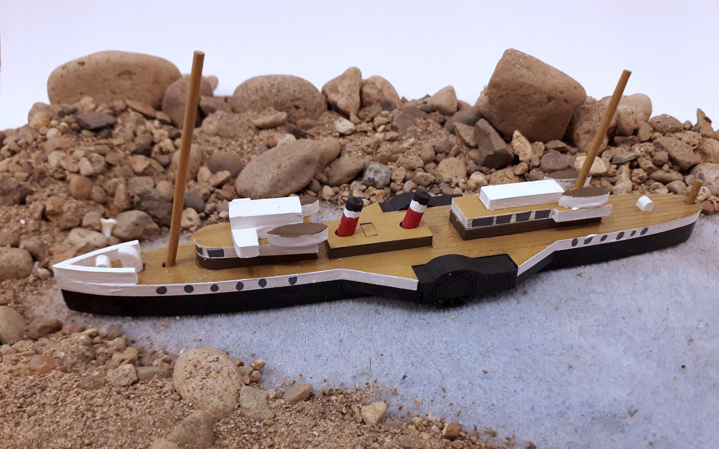 Paddle Steamer PS Haymarket  MDF kit Firth of Clyde Arran Islands