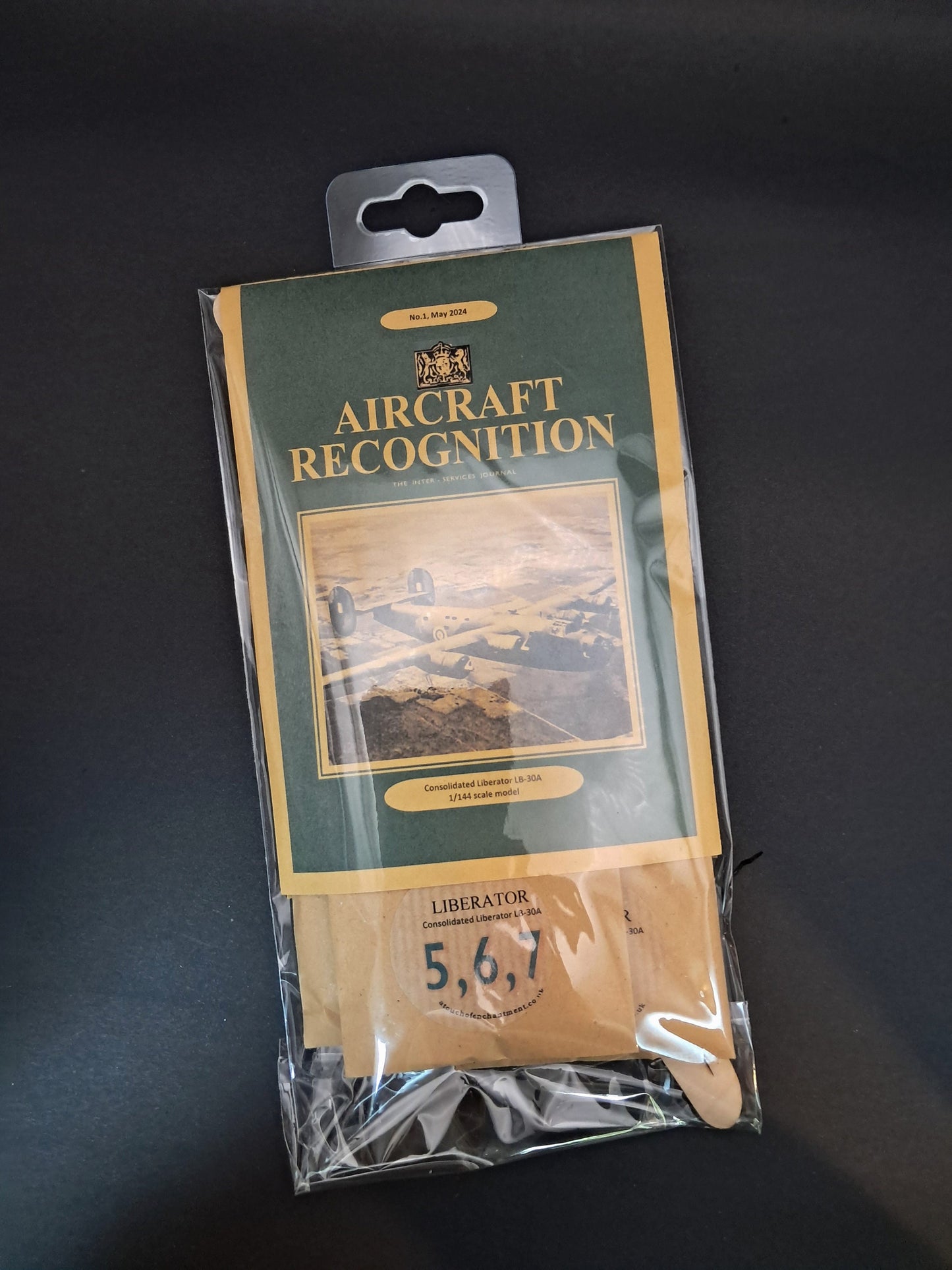 Liberator Air Recognition Model Kit WWII Arran Crash Consolidated LB-30A Liberator