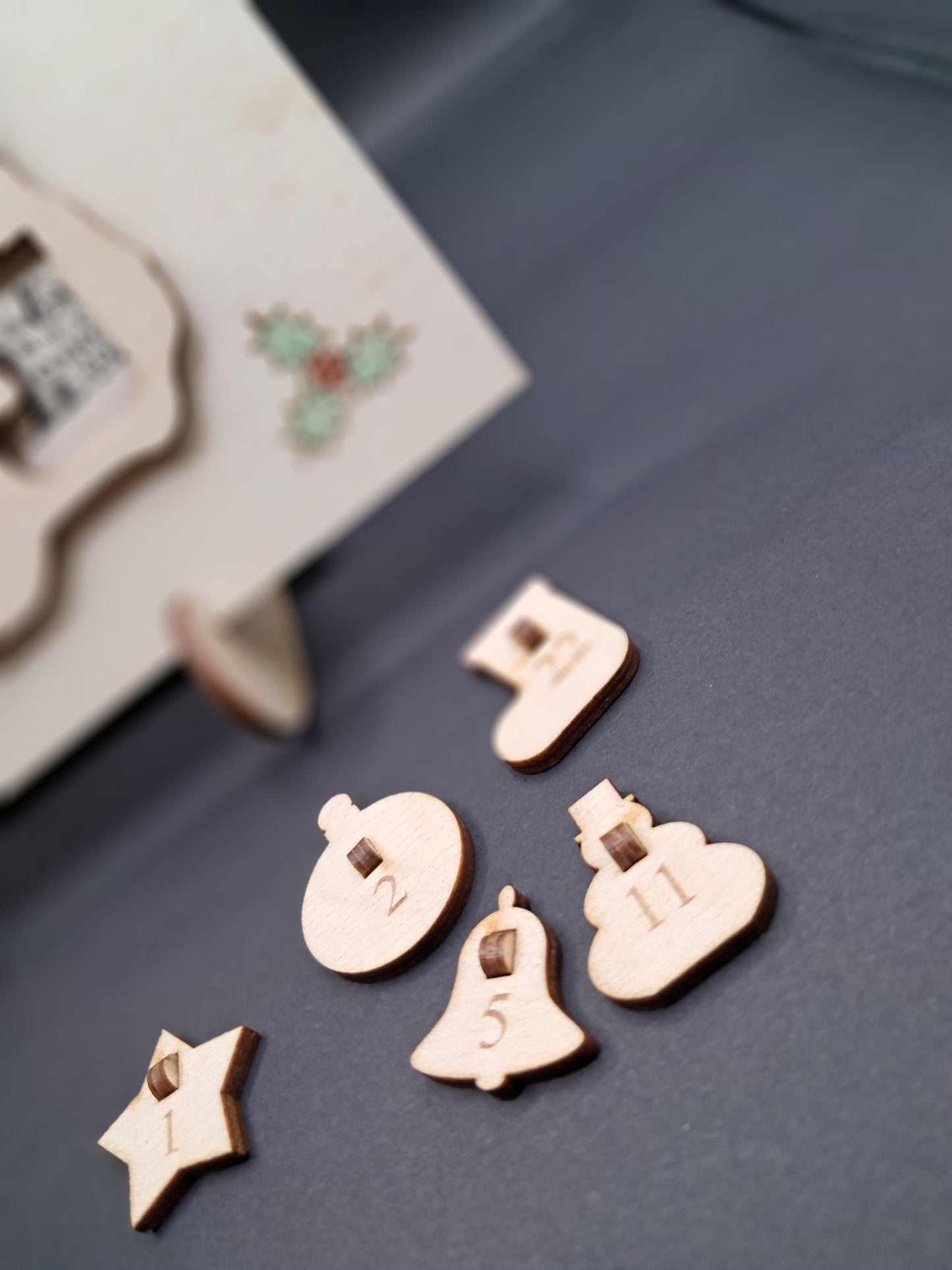 Arran Advent Calender, Christmas Countdown Isle of Arran, Scotland, Reusable